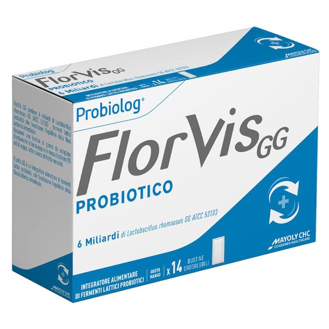 MAYOLY ITALIA Florvis Gg 14 Bustine Orosolubili Gusto Mango