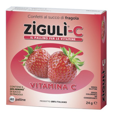 Falqui Ziguli C Fragola 40 Confetti 24 G