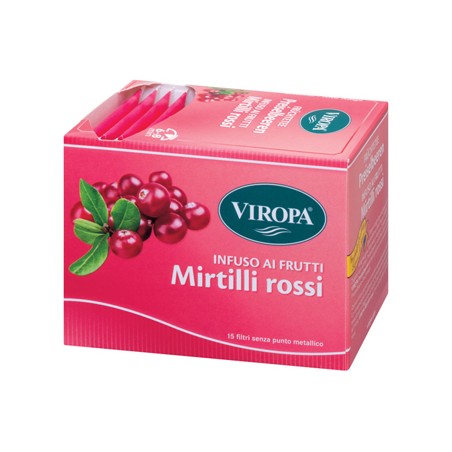 Viropa mirtilli rossi 15 bustine