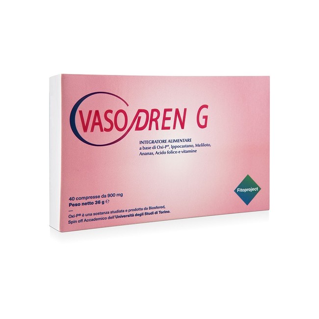 Fitoproject Vasodren G 40 Compresse Fitoproject Vasodren G 40 Compresse