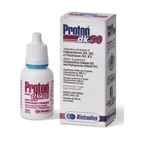 Biotrading Proton Dk 50 Gocce 20 Ml Biotrading Proton Dk 50 Gocce 20 Ml