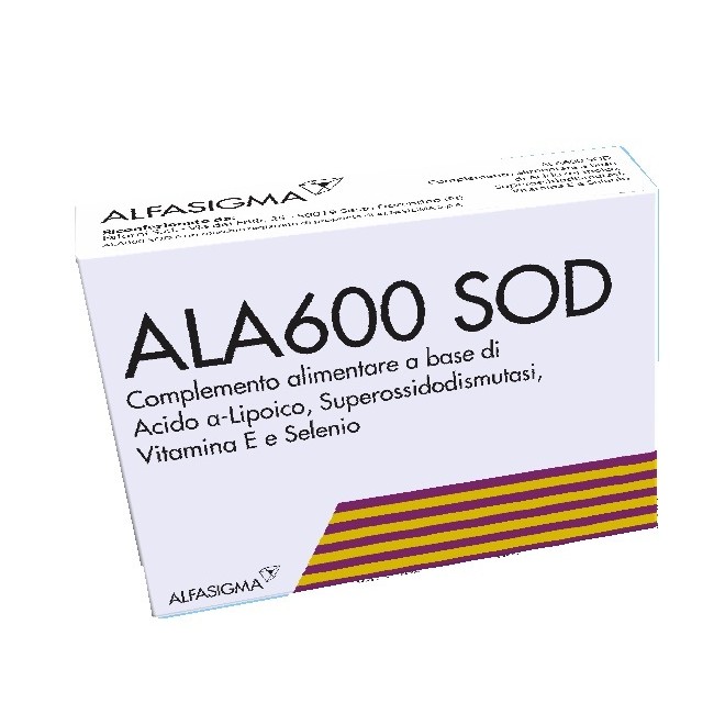 Alfasigma Ala600 Sod 20 Compresse