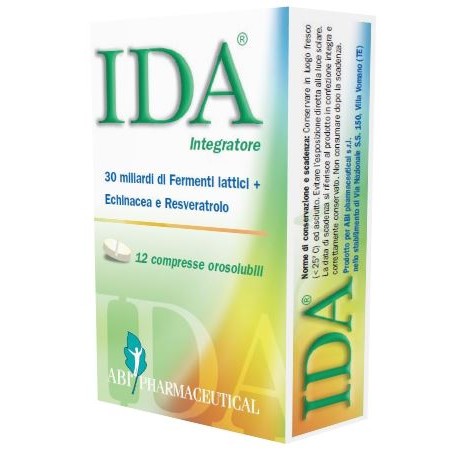ABI Pharmaceutical Ida 12 Compresse Orosolubili ABI Pharmaceutical Ida 12 Compresse Orosolubili
