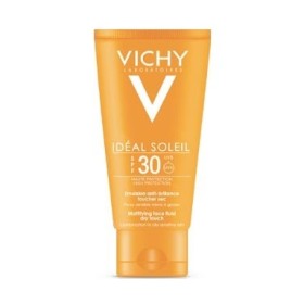 Vichy Idéal Soleil Dry Touch SPF30 Crema solare viso anti-lucidità 50 ml