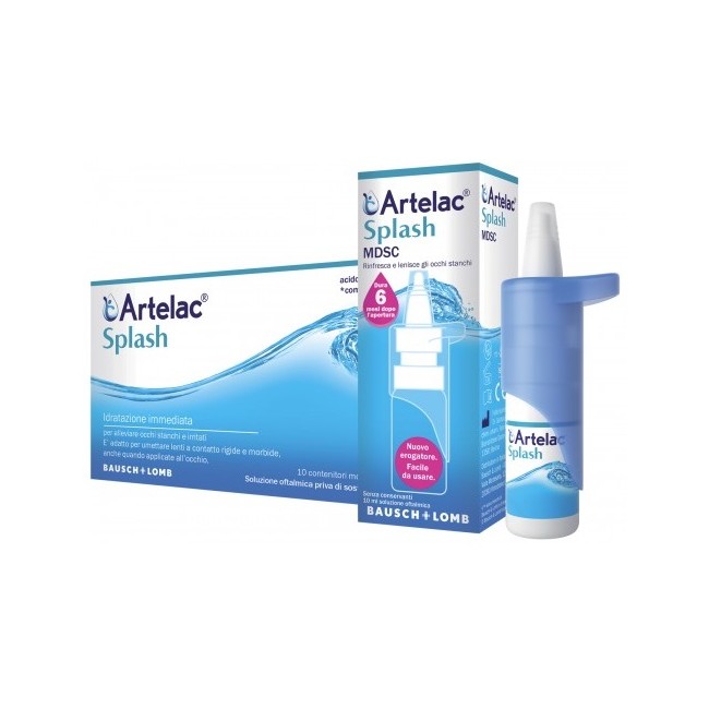 Bausch + Lomb Artelac Splash Multidose Gocce Oculari Flacone 10 Ml