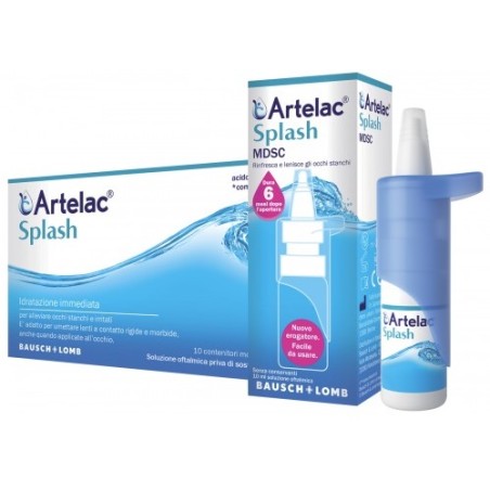 Bausch + Lomb Artelac Splash Multidose Gocce Oculari Flacone 10 Ml Bausch + Lomb Artelac Splash Multidose Gocce Oculari Flacone 10 Ml