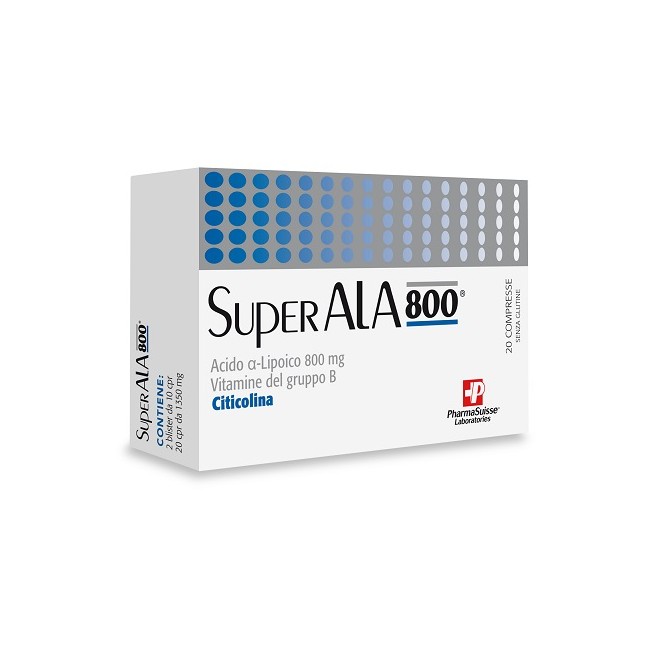 PHARMASUISSE LABORATORIES Superala 800 20 Compresse