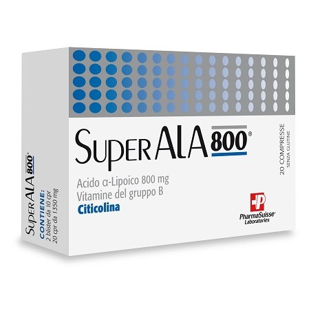 PHARMASUISSE LABORATORIES Superala 800 20 Compresse PHARMASUISSE LABORATORIES Superala 800 20 Compresse
