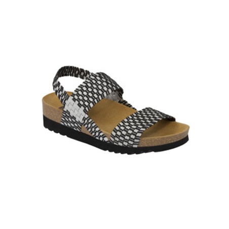 Scholl Calzatura Kaory Sandal Elastic Womens Black/silver 40 Tomaia Elastico Fodera Tomaia Sfoderato Sottopiede Microfibra Eva C Scholl Calzatura Kaory Sandal Elastic Womens Black/silver 40 Tomaia Elastico Fodera Tomaia Sfoderato Sottopiede Microfibra Eva C