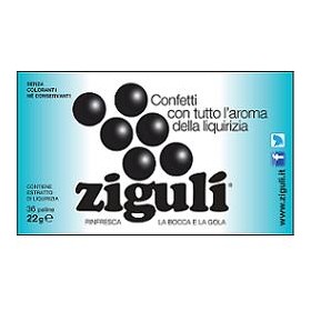 Falqui Ziguli Liquirizia 36 Palline 22 G