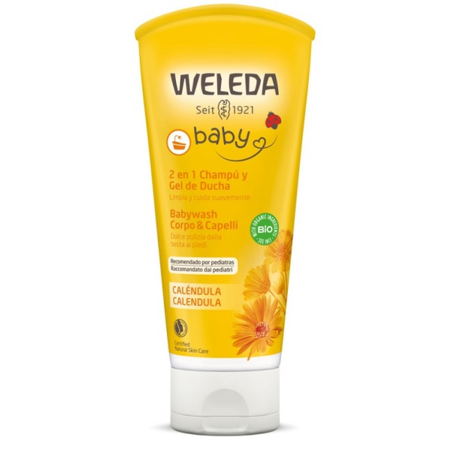 Weleda Babywash Corpo&capelli Calendula 200 Ml