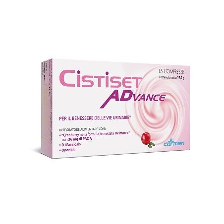 Corman Cistiset Advance 15 Compresse Corman Cistiset Advance 15 Compresse