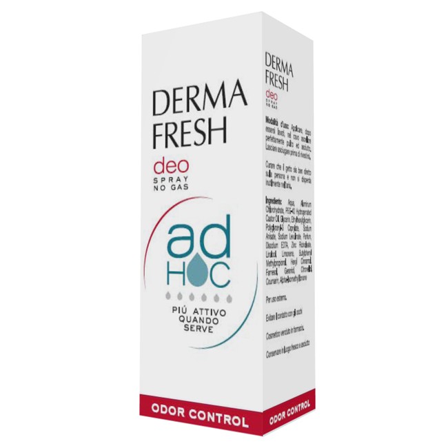 Meda Pharma Dermafresh Deo Spray No Gas Ad Hoc Odor Control Deodorante 100 Ml Meda Pharma Dermafresh Deo Spray No Gas Ad Hoc Odor Control Deodorante 100 Ml