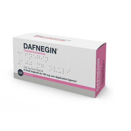 Dafnegin Ovuli per trattamento candidosi vaginale 6 ovuli Dafnegin Ovuli per trattamento candidosi vaginale 6 ovuli