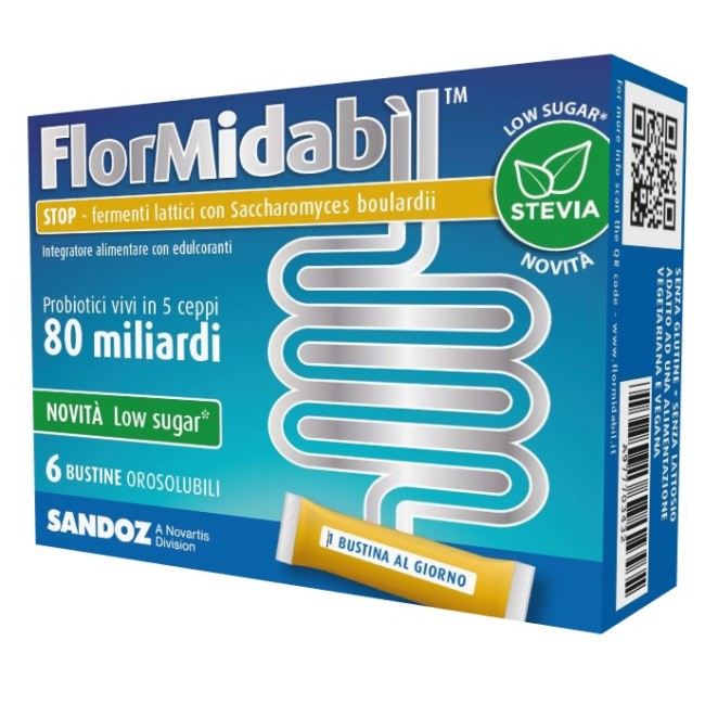 Polifarma Flormidabil Stop 6 Bustine Con Stevia