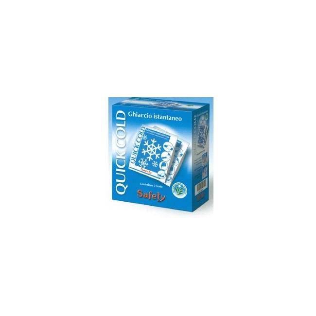 Safety Ghiaccio Istantaneo Quick Cold 2 Buste Tnt