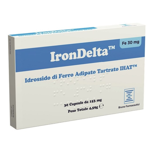 Bruno Farmaceutici Irondelta 30 Capsule Bruno Farmaceutici Irondelta 30 Capsule