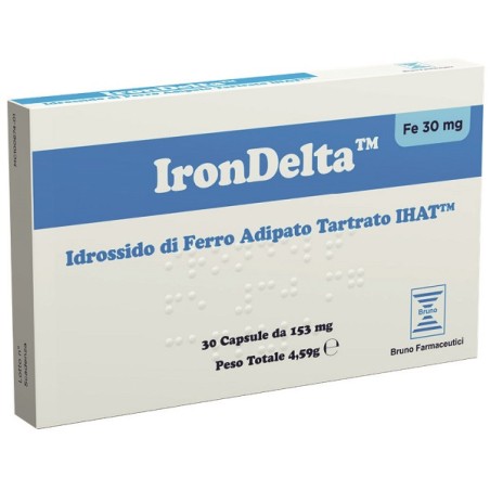 Bruno Farmaceutici Irondelta 30 Capsule Bruno Farmaceutici Irondelta 30 Capsule