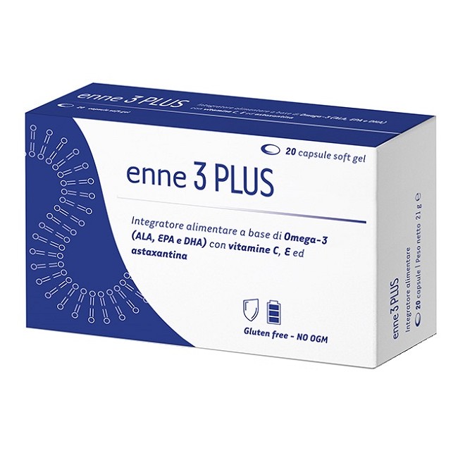 Lipinutragen Enne 3 Plus 20 Capsule Softgel
