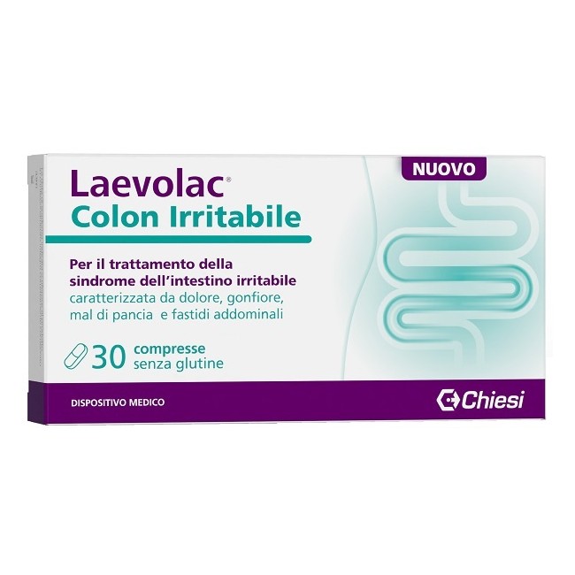 Chiesi Farmaceutici Laevolac Colon Irritabile 30 Compresse Chiesi Farmaceutici Laevolac Colon Irritabile 30 Compresse