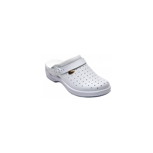 Clog racy bycast unisex white exercise bianco 40