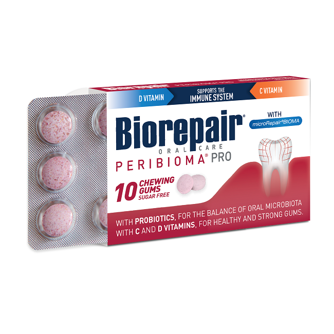 Coswell Biorepair Peribioma Gomme Masticabili 10 Compresse Da 1,2 G