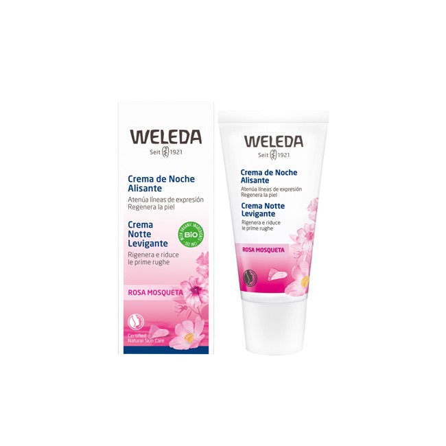 Weleda Crema Notte Levigante Rosa 30 Ml