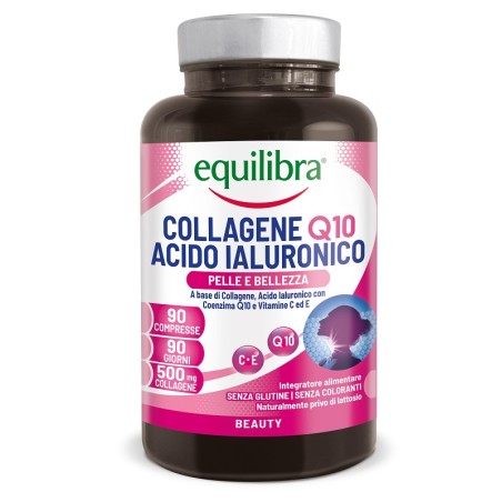 Equilibra Collagene Q10 Acido Ialuronico 90 Compresse Equilibra Collagene Q10 Acido Ialuronico 90 Compresse