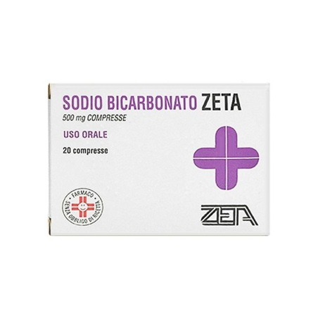 Zeta Farmaceutici Sodio Bicarbonato Zeta 500 Mg Compresse Sodio Bicarbonato Zeta Farmaceutici Sodio Bicarbonato Zeta 500 Mg Compresse Sodio Bicarbonato