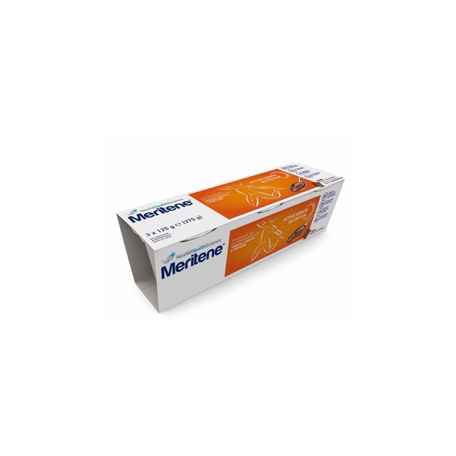 Nestlè Meritene Crema Cioccolato 3 Vasetti X 125 G