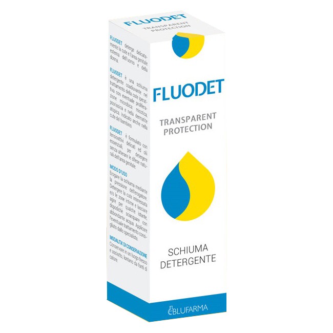 Blufarma Fluodet Schiuma Detergente 150 Ml