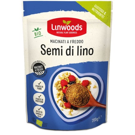LINWOODS Semi Di Lino Macinati 200 G
