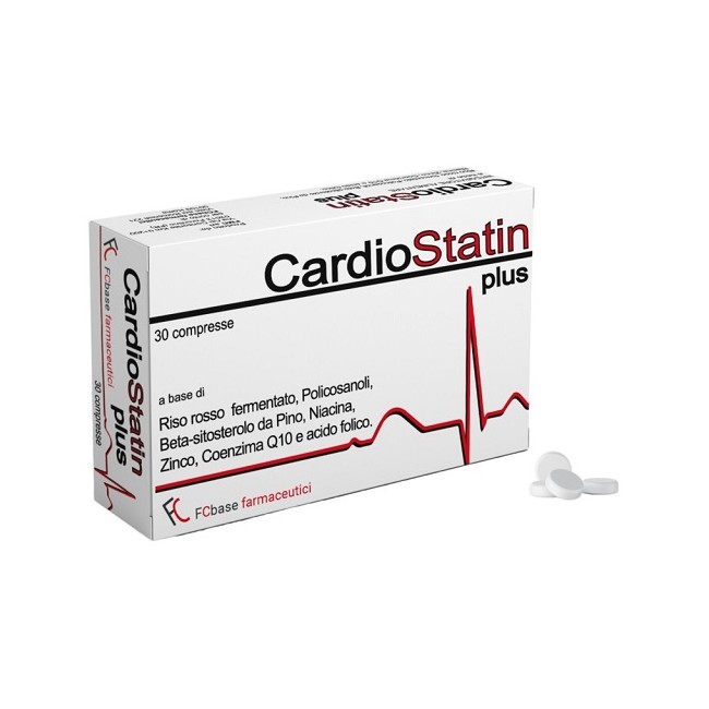 FCBASE FARMAC. di Rapisarda E. Cardiostatin Plus 30 Compresse