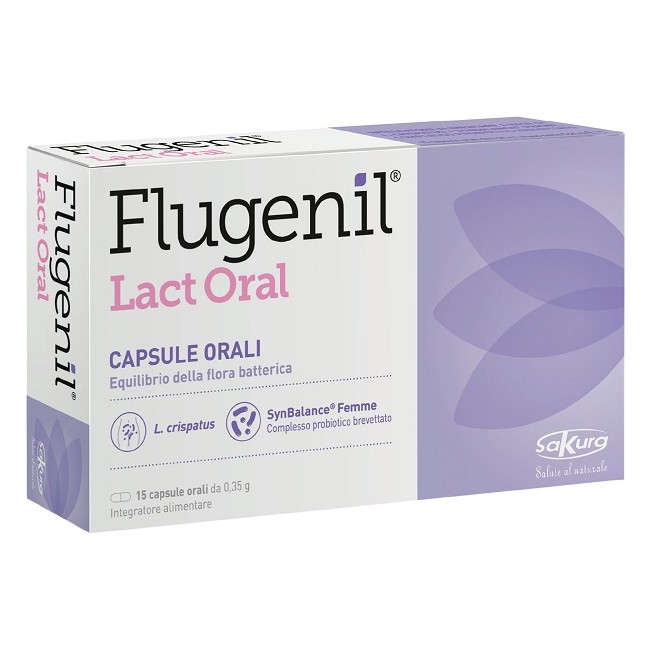 Sakura Flugenil Lact Oral 15 Capsule