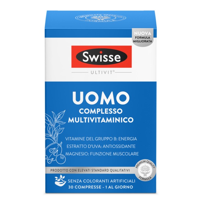 Health and Happiness Swisse Multivitaminico Uomo 30 Compresse