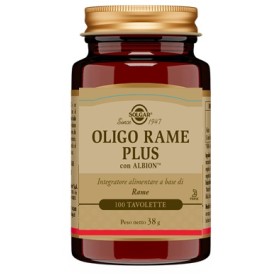 Solgar Oligo Rame Plus 100 Compresse