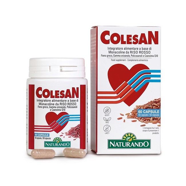 Naturando Colesan 60 Capsule