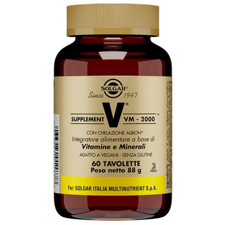 Solgar Supplement Vm 2000 60 Tavolette Solgar Supplement Vm 2000 60 Tavolette
