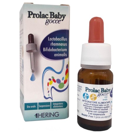 Hering Prolac Baby Fermenti Lattici Gocce 6 Ml Hering Prolac Baby Fermenti Lattici Gocce 6 Ml