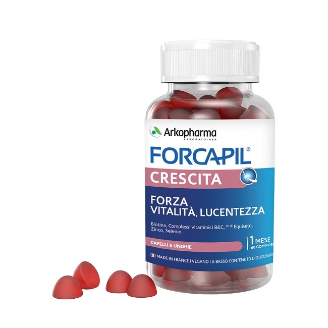Arkopharma Forcapil Crescita 60 Gommosi Arkopharma Forcapil Crescita 60 Gommosi