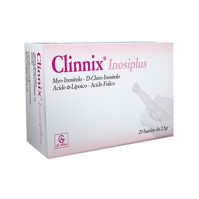 ABBATE A&V PHARMA Clinnix Inosiplus 20 Bustine ABBATE A&V PHARMA Clinnix Inosiplus 20 Bustine