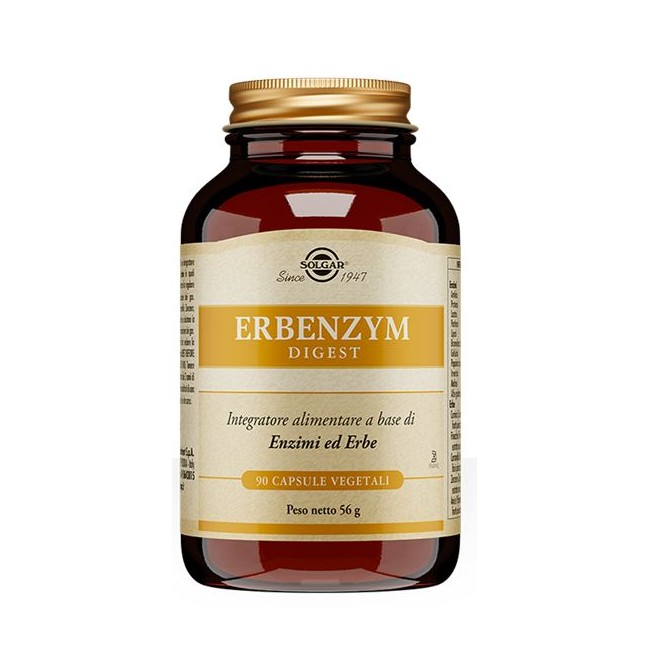 Solgar Erbenzym Digest 90 Capsule Vegetali