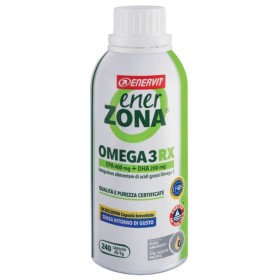 Confezione da 240 capsule da 1 g di Enerzona Omega 3 RX integratore di acidi grassi