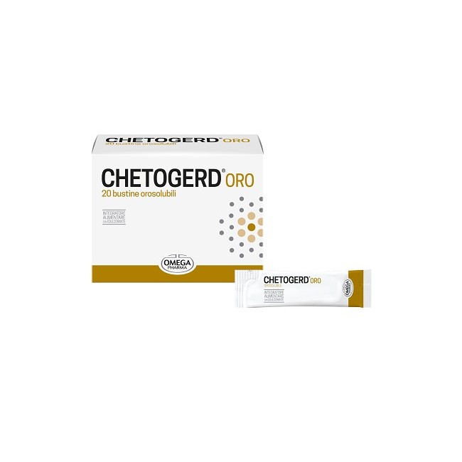 Omega Pharma Chetogerd Oro 20 Bustine