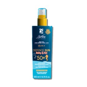 BioNike Defence Sun SPF50+ Baby&Kid Latte solare in spray 200 ml