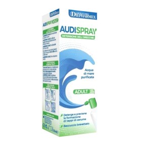Audispray Adult Soluzione  Acqua di Mare Ipertonica Spray No Gas Detersione Orecchio 50ml