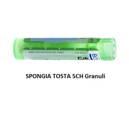 Spongia tosta 5 ch granuli Spongia tosta 5 ch granuli