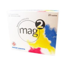 Mag 2 Magnesio Pidolato 2,25g Polvere Per Soluzione Orale 20 Bustine