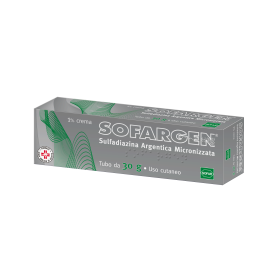 Sofargen 1% Crema antibiotica per ustioni e ferite infette 30 g