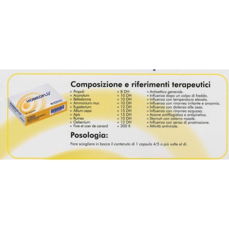 Hering Homeoflù Rimedio omeopatico per sindrome influenzale 30 capsule Hering Homeoflù Rimedio omeopatico per sindrome influenzale 30 capsule